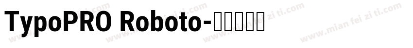 TypoPRO Roboto字体转换